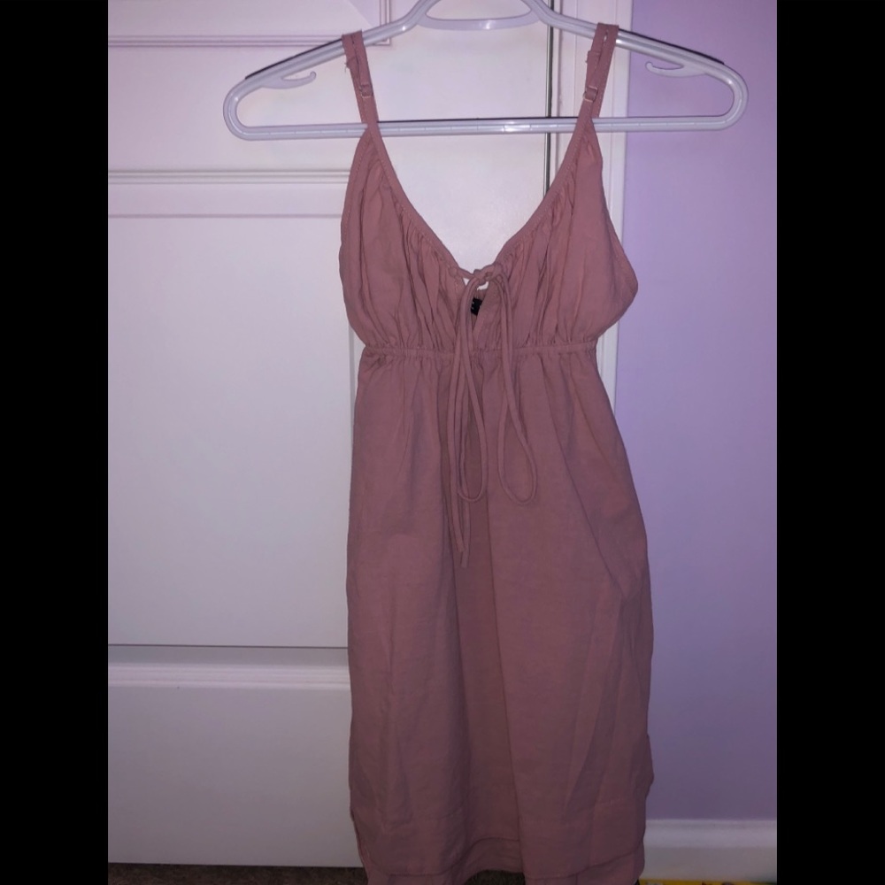 pink shein dress